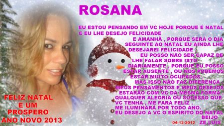 rosana natal 2012